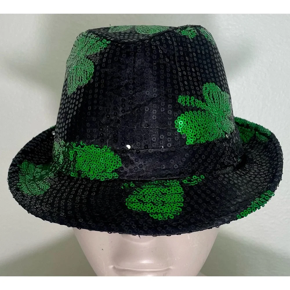 Rubies Costume LED Light Up Sequin St. Patrick’s Day Fedora Hat